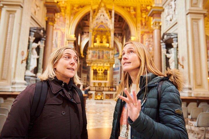 Roma : 4 Grandes Basílicas Tour Privado con conductor a disposición