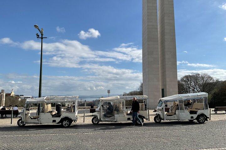Circuit en tuk-tuk de 3 heures à Lisbonne, prise en charge gratuite