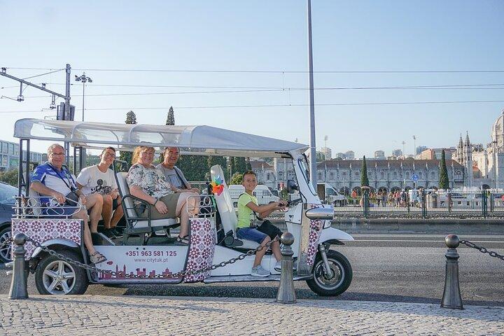 Lissabon Private Tuk Tuk Tour und Abholung vom Hotel : 2, 3 oder 4 Stunden
