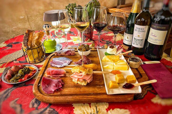 Rome Private Golf Cart Tour e degustação exclusiva de comida e vinho