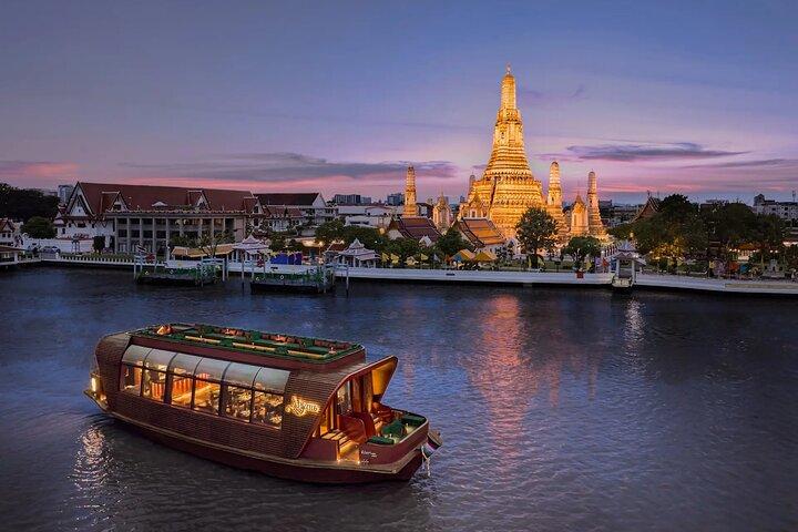 Crucero de Lujo Apsara : Buenas Cenas & Vistas Nocturnas sobre el Río