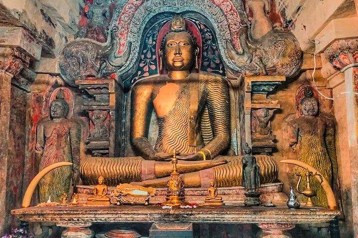 キャンディ発ペラデニヤ＆ネリガラ日帰りツアー付き3つの寺院