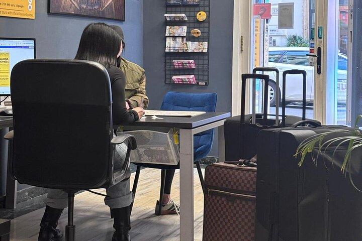 Deposito bagagli nel centro di Roma
