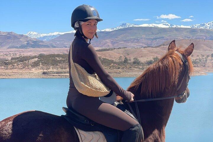 Peaceful Horse Riding By The Lake Marrakech
