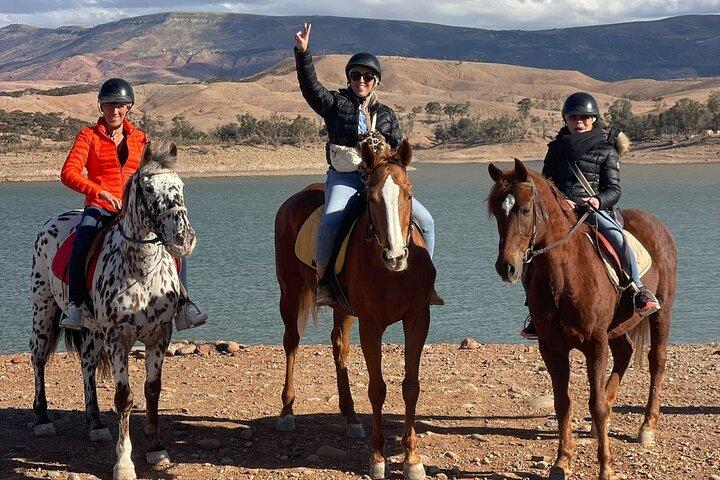 Peaceful Horse Riding By The Lake Marrakech