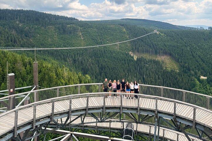 Fra Prag: Sky Bridge721 & The Sky Walk Tour Heldags Epic Trip