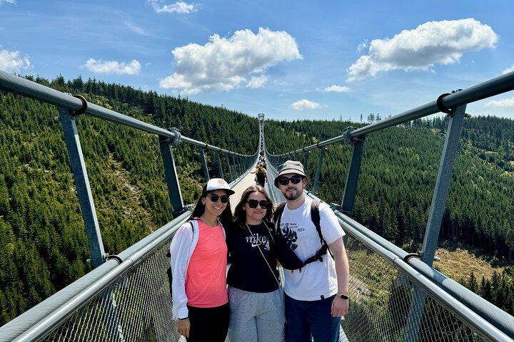 Fra Prag: Sky Bridge721 & The Sky Walk Tour Heldags Epic Trip