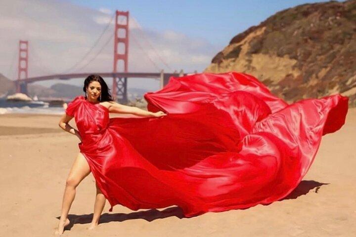 Photoshoot privé de San Francisco en robes volantes