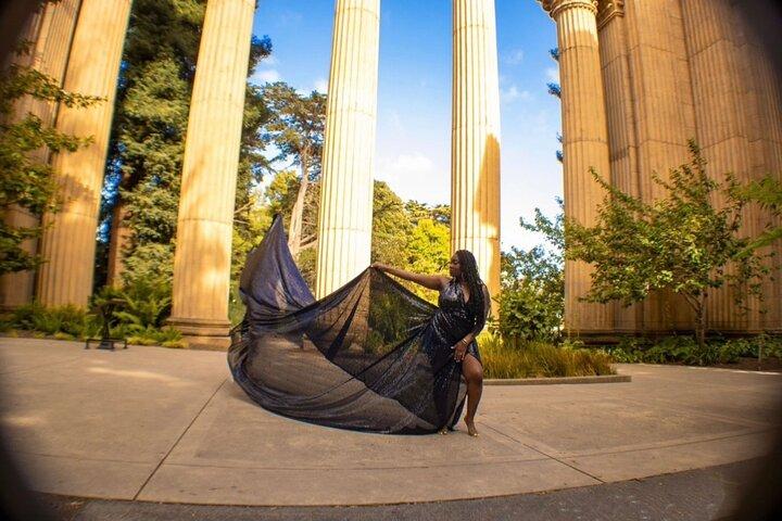 Fotografia privada de San Francisco em vestidos voadores