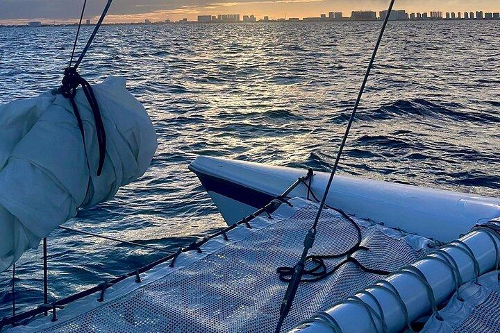 Catamarán privado con barra libre