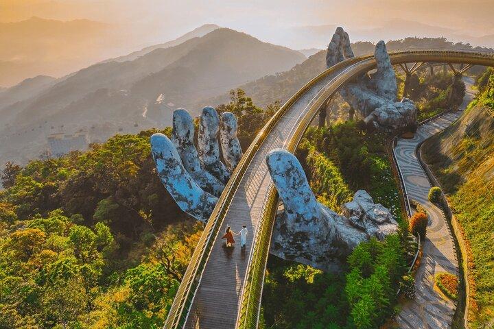 Hoi An Private Tagestour zur Ba Na Hills Golden Bridge mit Buffet