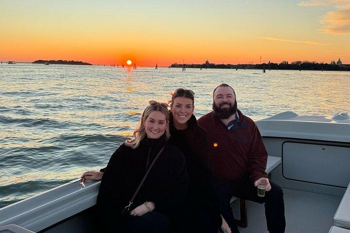 Um aperitivo veneziano na lagoa