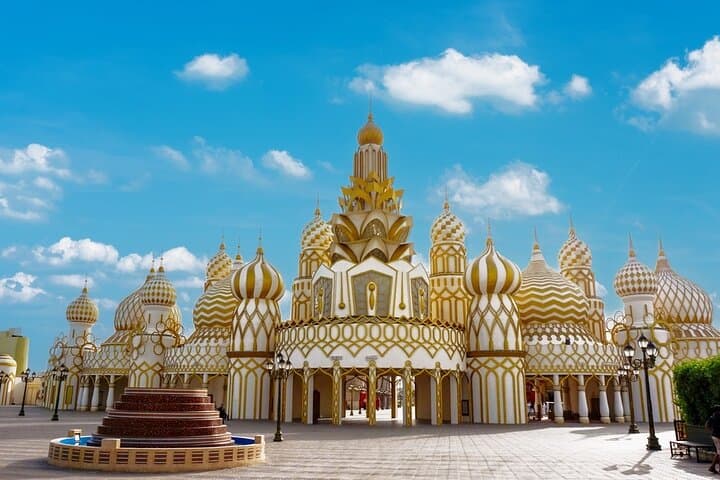 Dubai Miracle Garden&Global Village-Private Transfer-Entry Ticket