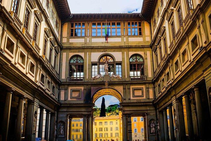 Visita guiada ao Vasari Corridor & Uffizi Gallery