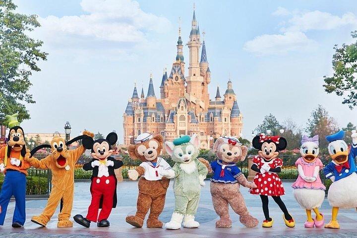 Visite du parc à thème Disneyland de Shanghai