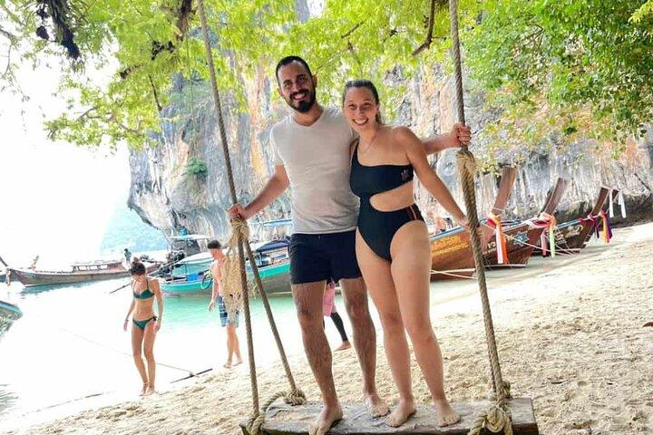 Temprano Krabi a las islas Phi Phi + 4 islas en lancha rápida