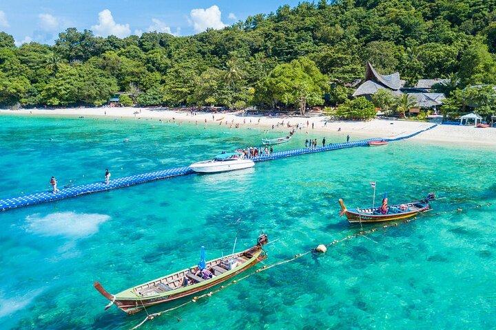 Coral Island e Kahung Beach in motoscafo