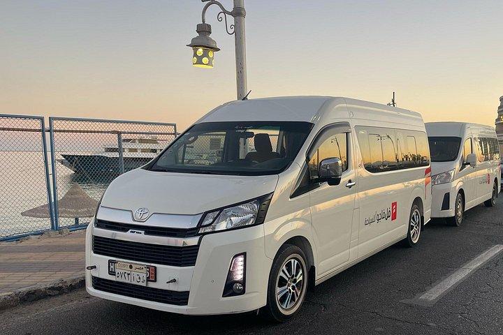 Transfert privé de l'aéroport de Hurghada à Hurghada Hôtels ou retour