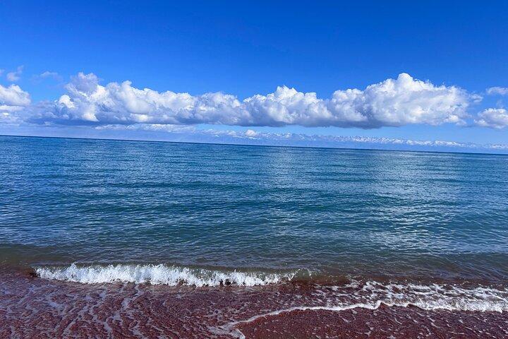 All in one day: Issyk Kul lake, Kok Moinok Canyon and Burana