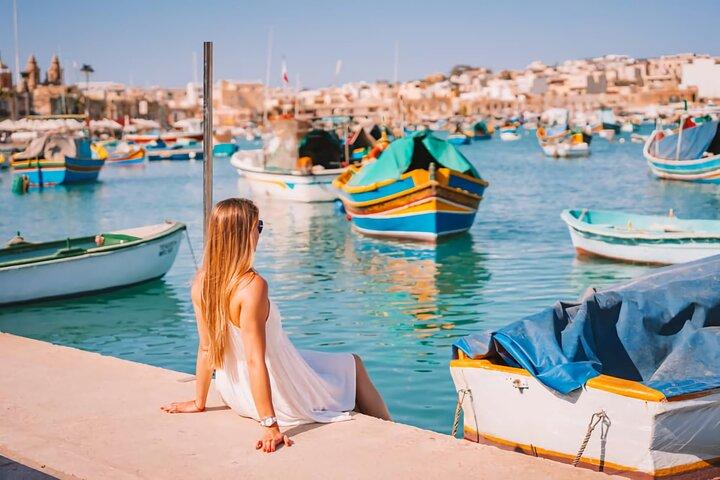 Marsaxlokk Village de pêcheurs et marché Transport aller-retour