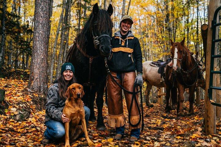 Randonnée Guidée à Cheval dans la Vallée de Baie Saint Paul