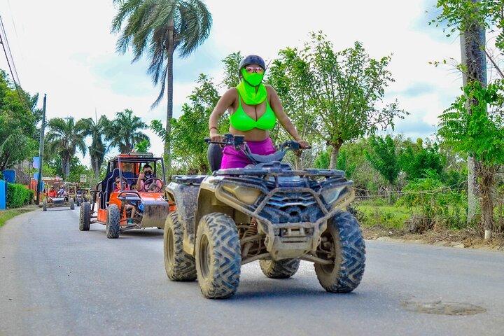 Ubegrænset Buggy og ATV Tour i Punta Cana