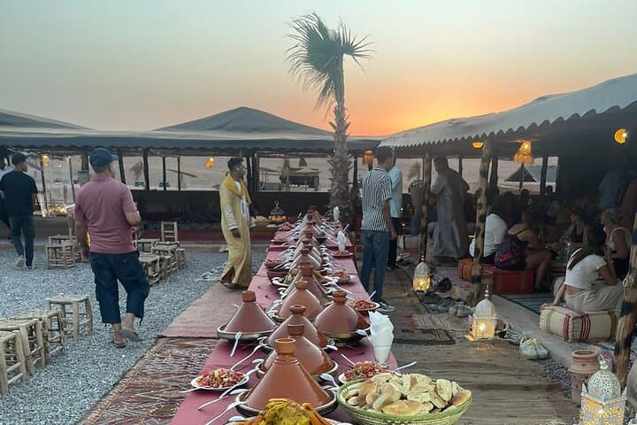 Marrakech : Agafay Desert & Dinner,sunset &Camel Ride