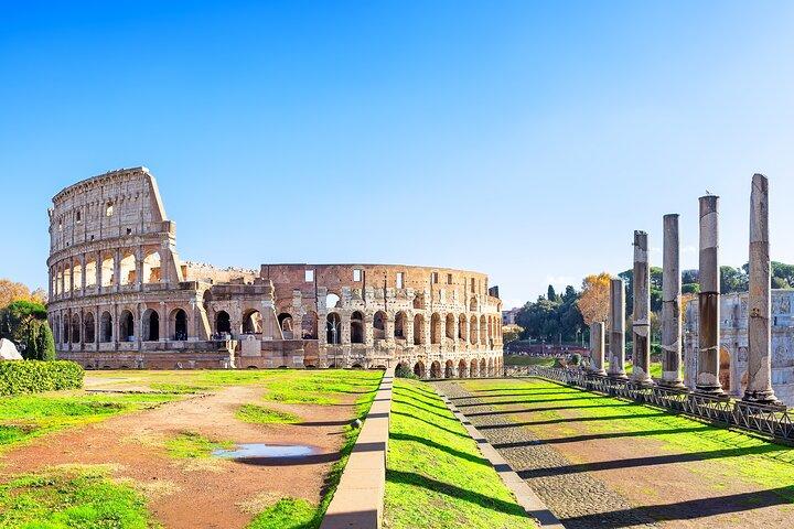 Colisée de Rome, Colline Palatine et Forum Romain