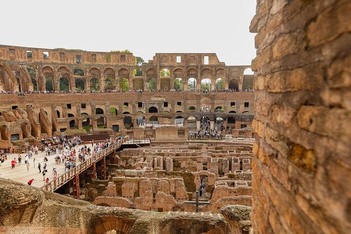 Colisée de Rome, Colline Palatine et Forum Romain