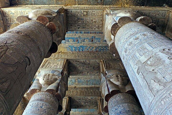 Dendera & Abydos Tempel Exkursion von Luxor mit Experten Guide