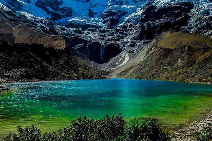 Journée complète du lac Humantay de Cusco avec des chevaux seulement grimper