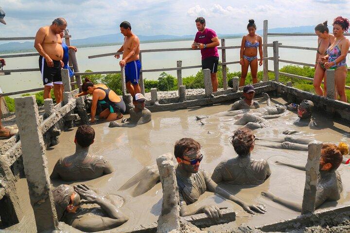 Full Day Totumo Volcano with Lunch and Private Beach