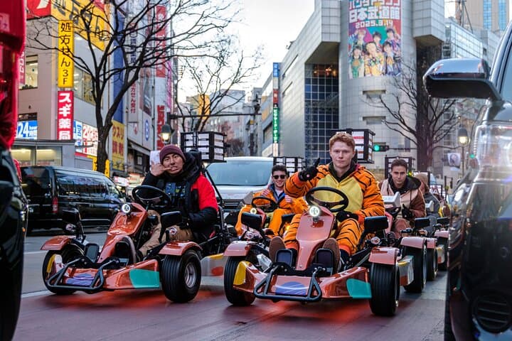 Tokyo Go-Kart through Shibuya and Shinjuku (IDP Required)