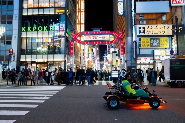 Tokyo Go-Kart through Shibuya and Shinjuku (IDP Required)