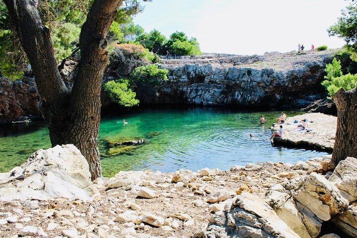 Från Dubrovnik till Lokrum Island, St Jacobs Beach och Betina Cave