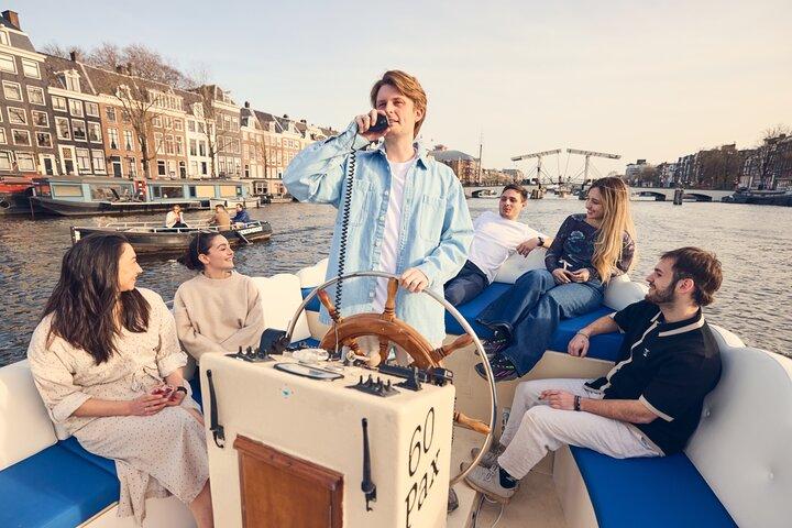 Amsterdam Smoke Friendly Coffee Shop Cruise on Luxury Boat