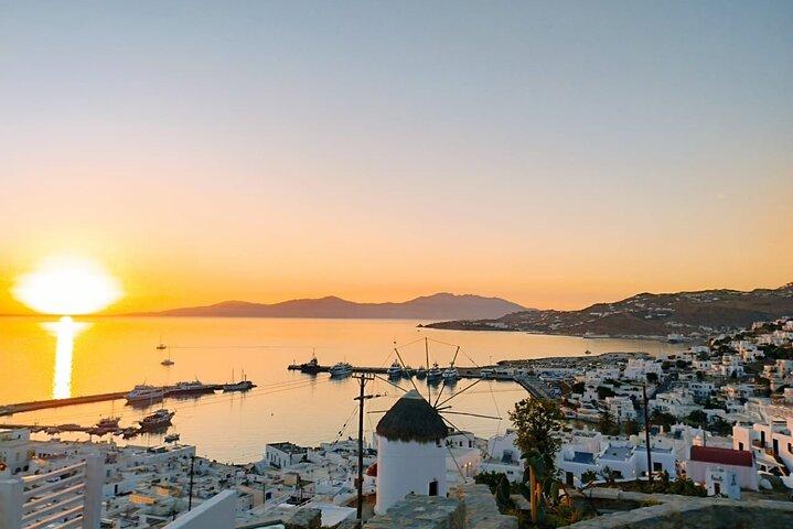 Mykonos Sunset Tour: privat guidad flykt