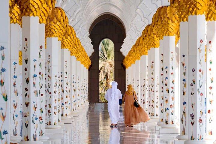 De Dubaï Visite privée de la Grande Mosquée Sheikh Zayed Abu Dhabi