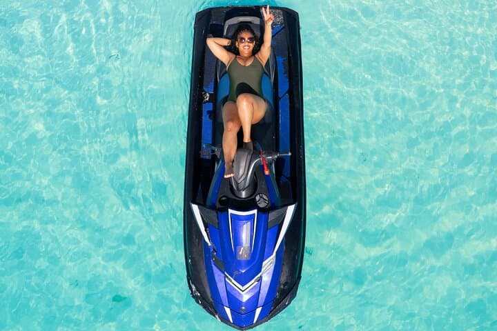 Jet Ski to Zanzibar with photos and video and transfer included