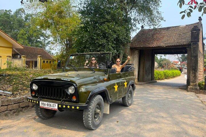 Hanoi till Duong Lam Ancient Village: Jeep Tour, Historia, Dagligt liv