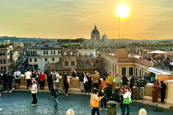 Rome op je eigen tempo tour en Food Wine Tasting Vip Experience