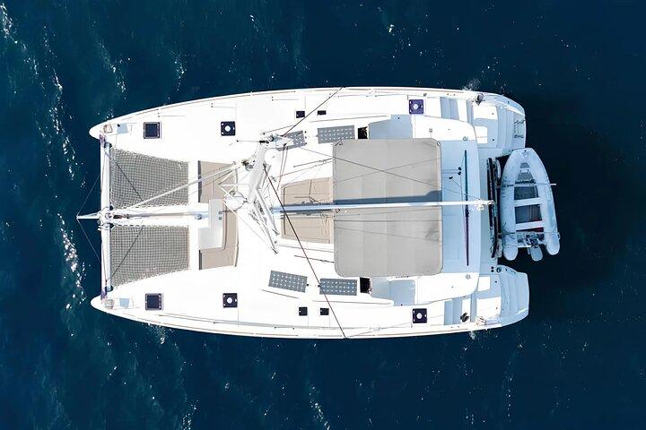 Athen Katamaran Halbtägige halbtägige private Kreuzfahrt