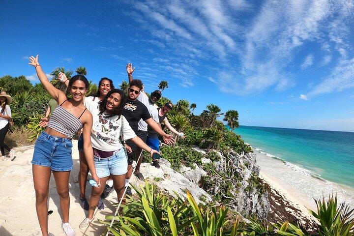 Tulum-ruinerne svømmer med skildpadder i Akumal og Cenote