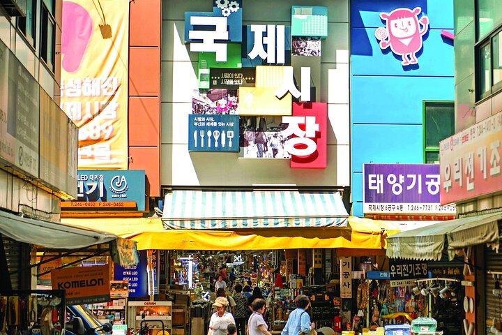 Busan traditionele markt food tour