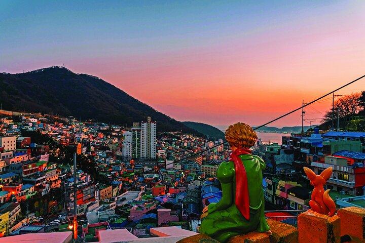 Busan Gukje Market Gedeelde Minivan Tour