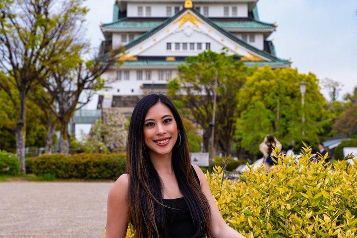 大阪城プライベートフォトシュート – アイコニックで時代を超越した！