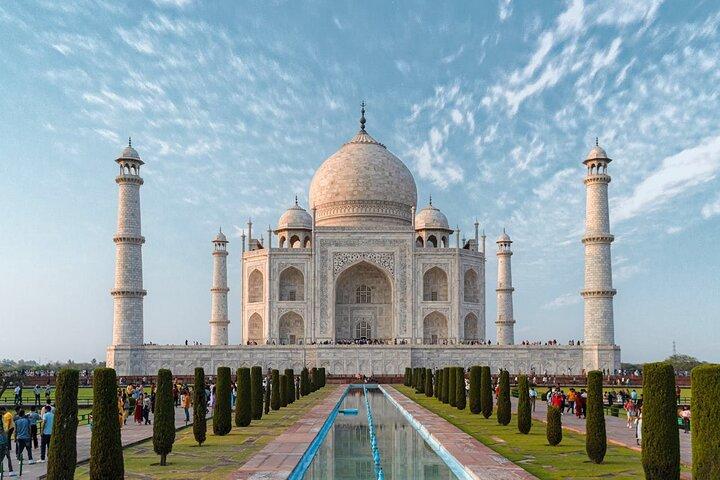 Private Taj Mahal & Agra Day Trip em trem de alta velocidade de Delhi