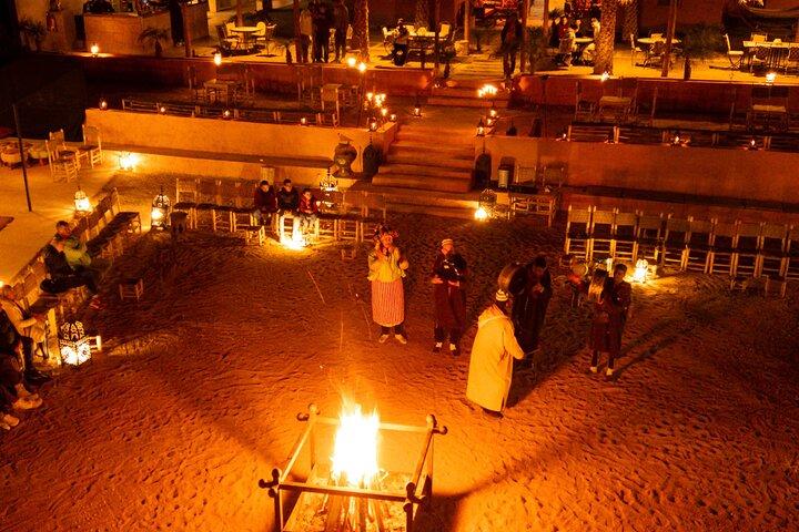 Camel Ride and Dinner Show in the Agafay Desert