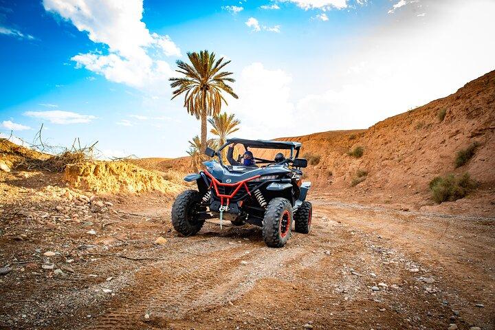 Meio dia de Buggy Ride no deserto de Agafay