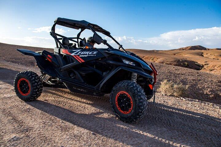 Meio dia de Buggy Ride no deserto de Agafay
